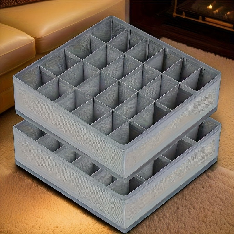2 Stück 24-Fächer Stoff-Organi – Sock Organizer Tray Bewertung und Preis