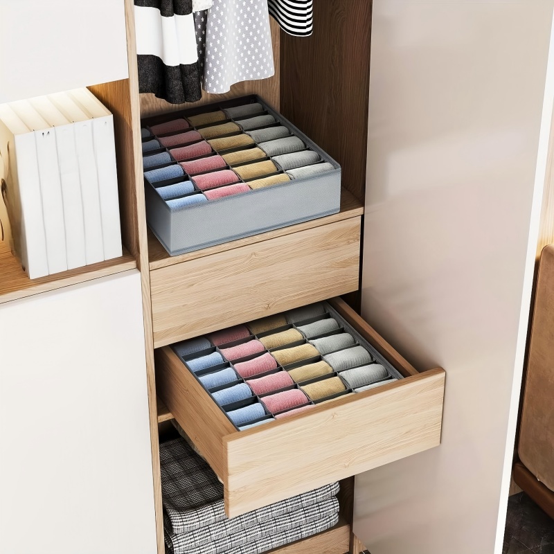 24-Fach Faltbare Aufbewahrungs – Sock Organizer Tray Bewertung und Preis