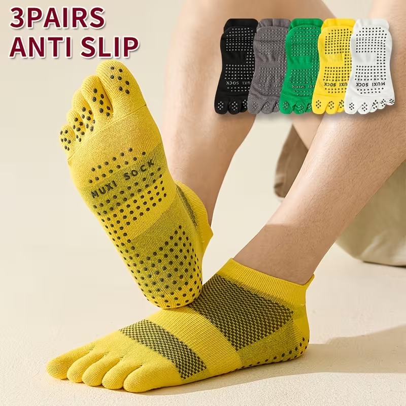 Herren-Zehensocken im 3er-Pack – Grip Sock Yoga Bewertung und Preis