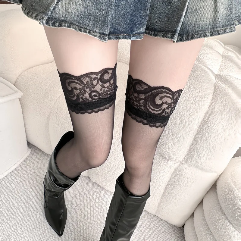 Spitze Strümpfe Frauen Gürtel  – Tights Pantyhose Sheer Bewertung und Preis