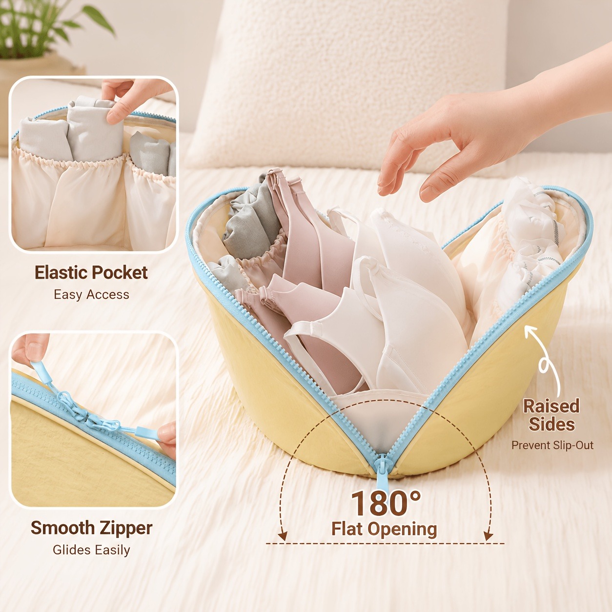 Drei-in-Eins-BH-Aufbewahrungst – Sock Organizer Tray Bewertung und Preis